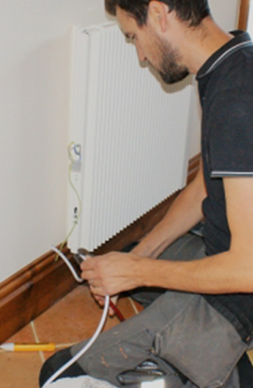 Fixing the storage heater